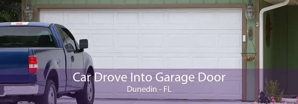 Car Drove Into Garage Door Dunedin - FL