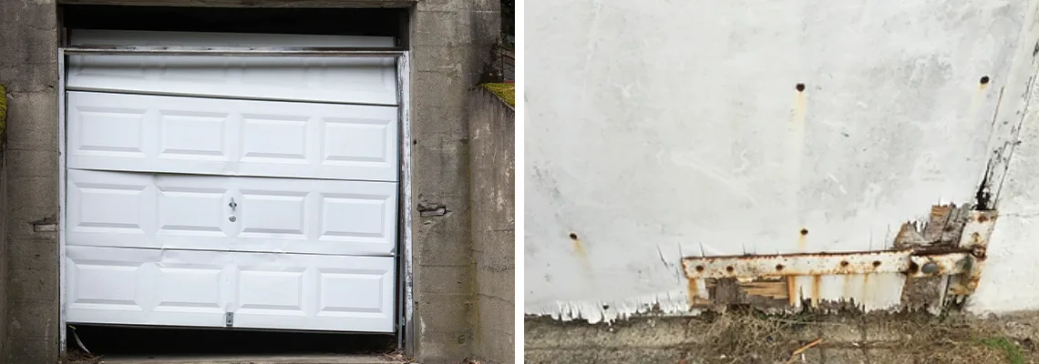 Rotten Commercial Garage Door Repair in Dunedin, FL